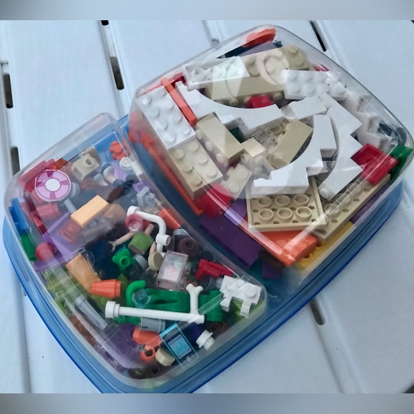 Incomplete LEGO Friends 41099 Heartlake Skate Park Building Block Set Skateboard - Picture 6 of 9